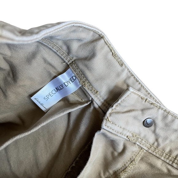 Eddie Bauer Specially Dry Khaki Cargo Short Size: 33 - Picture 5 of 7